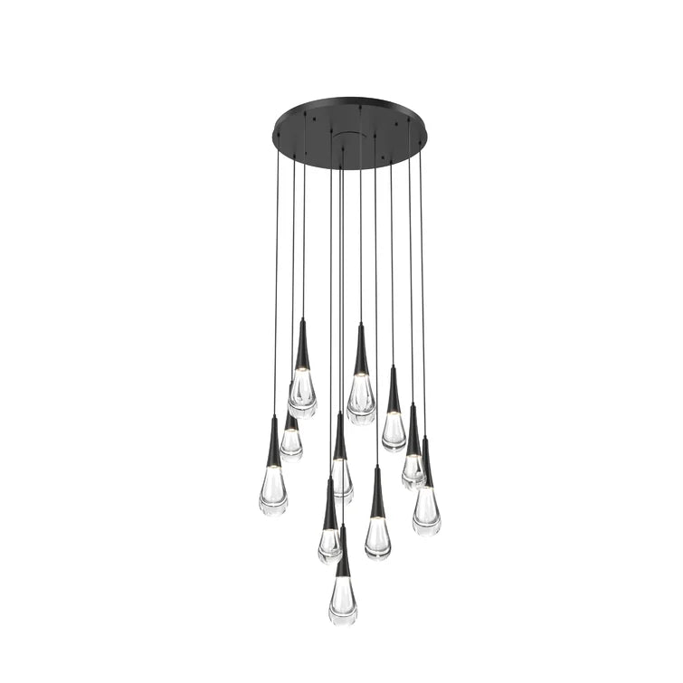 Pluvia 8/ 9/ 11 /12-Light Chandelier Pendant For Living room Family room Dining Room Bedroom